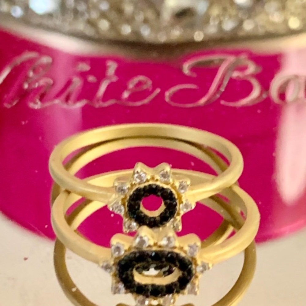 Freida Rothman Authentic Signature Marquise Station 2-Stack Ring - Picture 10 of 10